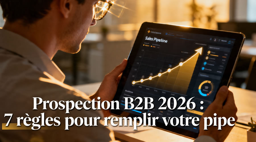 Prospection B2B 2026 : 7 règles pour remplir votre pipe