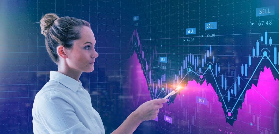 Interface du tableau de bord financier intelligent